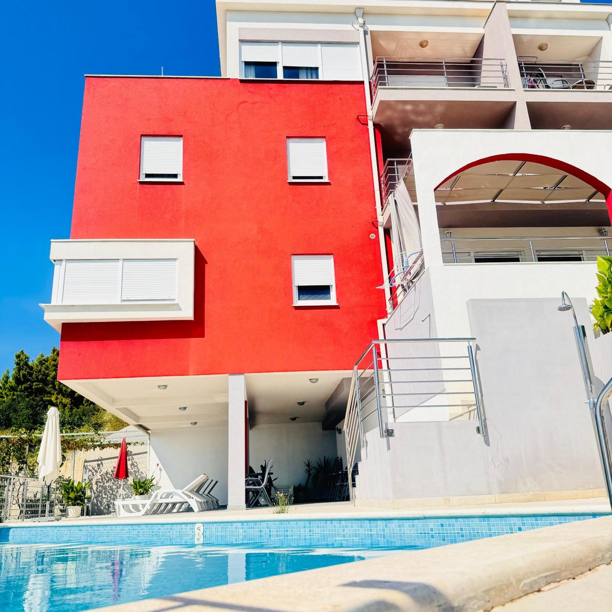 Luxury Apartments Villa Lenka Podstrana Exterior photo